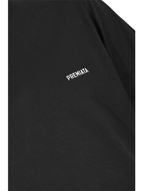 T-shirt in jersey con logo Black PREMIATA | PA1032JERSEY BLACK